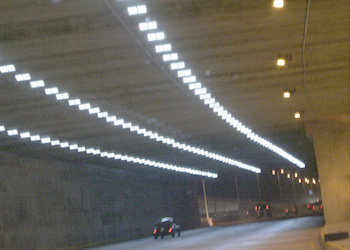 Vantagens de aplicações de luz de túnel LED