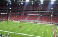 2015 todo o estádio americano do Super Bowl do NFL permitiu a iluminação do diodo emissor de luz