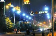 Primeira série de luzes LED de rua de Taiwan estão instalados